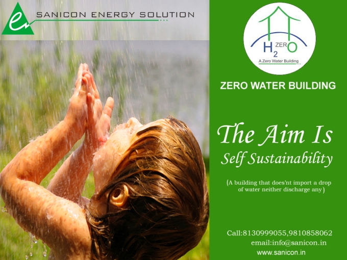 Zero water building By Sanicon Energy Solution